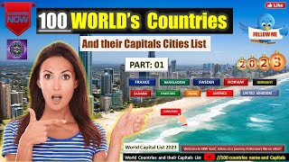 Global capitals Learning capitals of the world World capitals Countries and their capitals [upl. by Ennazor143]