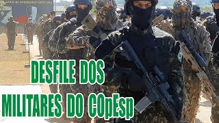 Desfile do Comando de Operações Especiais na comemoração dos 65 anos das Operações Especiais [upl. by Aicnatsnoc8]