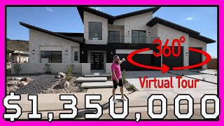 insta 360 one rs 1 inch Southern Utah luxury home virtual tour [upl. by Towroy988]