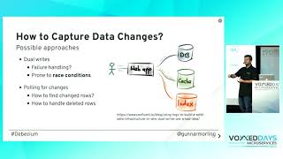 Data Streaming for Microservices using Debezium Gunnar Morling [upl. by Delsman200]