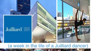 A Week In The Life Of A Juilliard Dancer Covid 1st Year Edition [upl. by Brenan400]