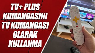 TV PLUS KUMANDASINI TV KUMANDASI OLARAK KULLANMA TURKCELL [upl. by Yahsram]