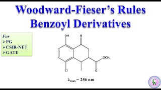 WoodwardFieser rules for benzoyl derivatives [upl. by Sharla771]