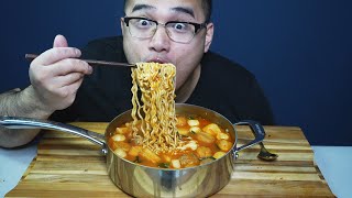 SPICY HOT RAMEN SOUP ASMR [upl. by Alvinia3]