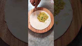 Cabbage paratha recipe shorts CabbageParatha shortsviral shortvideos villfood ytshorts food [upl. by Lippold]