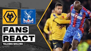 Wolves Fans React To Wolves 22 Crystal Palace [upl. by Ettelrac]