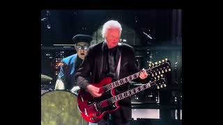 Jimmy Page playing live at the Rock ‘n’ Roll Hall of Fame 112023 [upl. by Asseralc164]