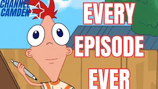 Literally Every Phineas and Ferb Episode [upl. by Odraude177]