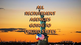 ALL AGENCIES GOING TO UNITED STATES [upl. by Auqeenahs]