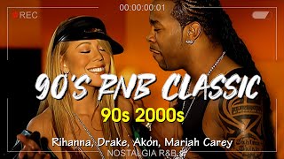 Old School RampB Mix  Best of 90s RampB Hits Playlist  Beyonce Akon Drake Chris Brown Rihanna [upl. by Pippa787]