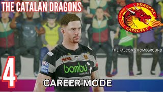 WE KEPT THEM SCORELESS Catalan Dragons Career Mode NO4 [upl. by Ynnod]