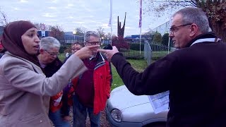 Werknemers sociale werkplaatsen Brabant voeren caoactie in Waalwijk [upl. by Anaeerb936]