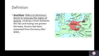 The Anschluss IB History [upl. by Eteragram]