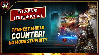 TEMPEST Shield Counter  Im Done With This Stupidity  Diablo Immortal [upl. by Airahcaz]