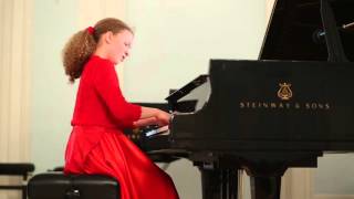 01052016 Varvara Kutuzova in the first round of the quotGrand Piano Competitionquot HD [upl. by Arteid]