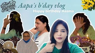 Aapa ka birthday celebration vlogchotu sa bday celebrationAlfu nhi aa pai☹️ghar m khud kiya decor [upl. by Ramos]