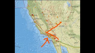 Southern California lighting up with Quakes tonight Auroras finally came Sunday Night 1062024 [upl. by Annad]