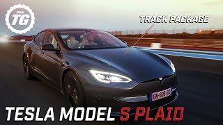 FIRST DRIVE 200mph Tesla Model S Plaid Track Package [upl. by Alset]