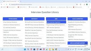 Get Interview questions on one place careerguru99 [upl. by Nodnarg]