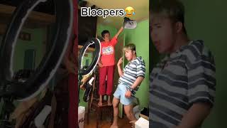 Bloopers hits 1M views on Tiktok 😍 shortsforyou reels shorts [upl. by Enorahs]