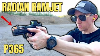 Sig P365 Radian Afterburner  Ramjet Compensator REVIEW [upl. by Valerle525]