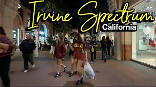 Irvine Spectrum Center Night Walking Tour 2024 🇺🇸 Irvine California USA Orange County 4K [upl. by Isoais]