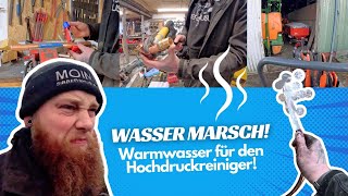 FarmVLOG922  Bekommen wir direktes Heißwasser für den Hochdruckreiniger [upl. by Aicelef]