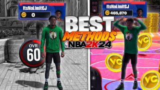 NEW BEST amp FASTEST WAYS TO GET VC ON NBA 2K24 TOP METHODS TO GET VC EASY ON NBA2K24 [upl. by Ahsinej]