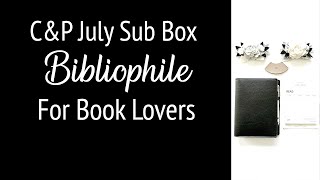 Cloth and Paper July 2024 Bibliophile Must Have Luxury Sub Box For Book Lovers [upl. by Guyer]