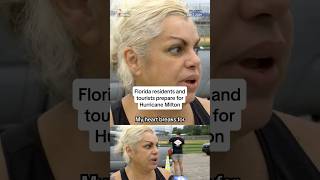 Florida residents and tourists prepare for Hurricane Milton [upl. by Dario]