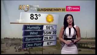 Meteorologist Felicia Combs Demo Reel [upl. by Naugal]