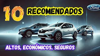 ✅ 10 Carros Recomendados Económico Altos y Seguros 🤪 [upl. by Rostand414]