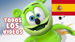 Spanish Gummy Bear Songs TODOS LOS VIDEOS Osito Gominola Song Extravaganza [upl. by Notyal]