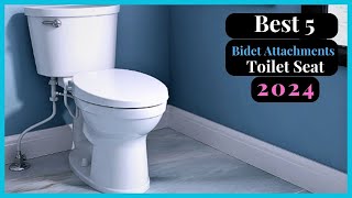 ✅TOP 5 Best Bidet Attachments of 2024  Tested and Reviewed [upl. by Ellerrehs]