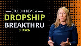 Dropship Breakthru Course Review  Sharon [upl. by Nakasuji]