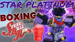 YBA Star Platinum Boxing WIPES SBR [upl. by Nyrmak]