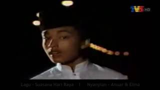 Suasana Hari Raya  Anuar Zain amp Ellina [upl. by Semmes]