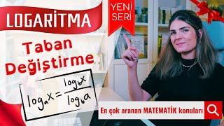 1 Mikro Ders Taban DeğiştirmeLOGARİTMA ⎟ En çok Aranan MATEMATİK konuları [upl. by Perdita]