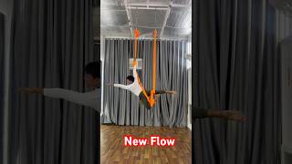 Aerial yoga new Flow  Flying yoga in Noida bollywood love hindisong aerialflow yogaposes [upl. by Lune]