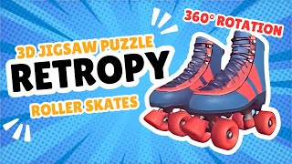 Retropy Gameplay 3D Puzzle Fun on Meta Quest amp Steam Roller Skates 3x Speed [upl. by Oderfodog301]