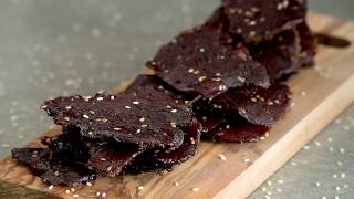 How to Make Teriyaki Beef Jerky [upl. by Enilrem]