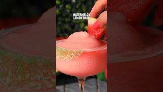 How to make a frozen watermelon lemon drop mixeddrinks lemondrop frozendrinks [upl. by Acinok416]