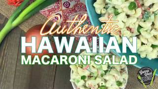 Hawaiian Macaroni Salad [upl. by Ciri]