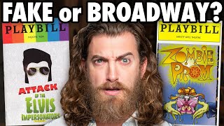 Crazy OffBroadway Musicals Game [upl. by Melamie]