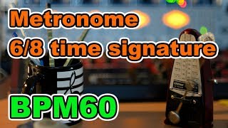 【Metronome】68 time signature 30minutes【BPM60】 [upl. by Anar57]