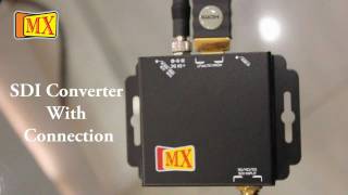 How to use a HD SDI To HDMI Video Signal Converter for HD SDI Broadcasting Cameras [upl. by Marcelia]