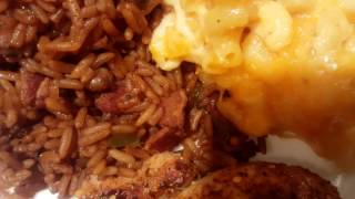 Bahamian Pigeon Peas and Rice ALotABitOfCooking [upl. by Renee689]