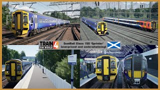 ScotRail Class 158 review  Train Sim World 4 [upl. by Mclaurin]