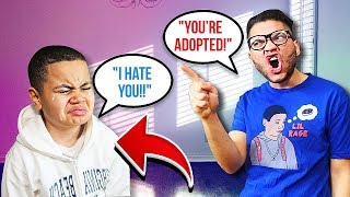 Youre ADOPTED PRANK On Little Brother emotional HE CRIED  MindOfRez [upl. by Havard431]