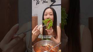 How to eat Korean BBQ like a Korean✨🍖 [upl. by Kauppi]